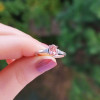 925 Silver Pink Tourmaline Ring 925 Silver Pink Tourmaline Ring