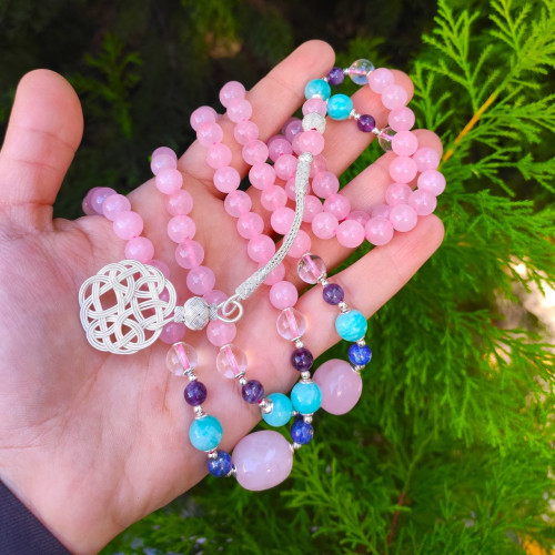 Multistone Rosary - Multi Gemstone Rosary Multistone Rosary - Multi Gemstone Rosary