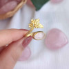 925 Silver Natural Rose Quartz Stone Ring - Special Design 925 Silver Natural Rose Quartz Stone Ring - Special Design