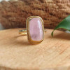 925 Silver Natural Rose Quartz Stone Ring 925 Silver Natural Rose Quartz Stone Ring