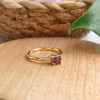 925 Sterling Silver Rhodonite Stone Ring 925 Sterling Silver Rhodonite Stone Ring