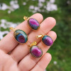 925 Silver Natural Ruby Zoisite Stone Pendant - Anyolite Stone 925 Silver Natural Ruby Zoisite Stone Pendant - Anyolite Stone