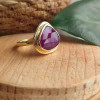 925 Silver Natural Red Ruby Stone Ring