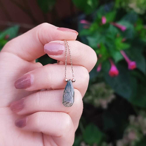 925 Silver Natural Black Rutilated Quartz Stone Pendant 925 Silver Natural Black Rutilated Quartz Stone Pendant