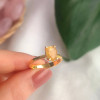 925 Sterling Silver Yellow Sapphire stone Ring 925 Sterling Silver Yellow Sapphire stone Ring