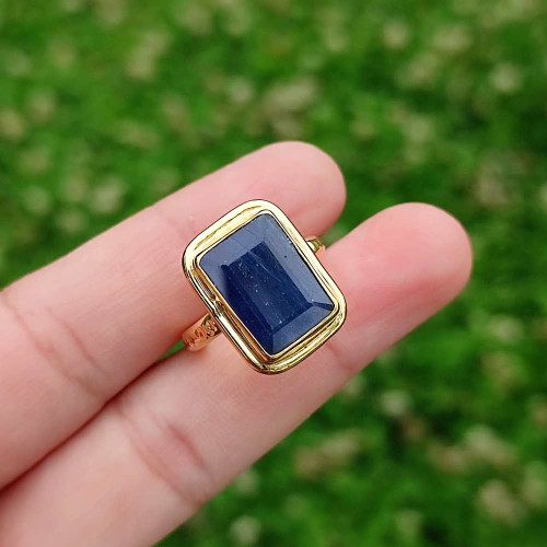 925 Sterling Silver Blue Sapphire stone Ring 925 Sterling Silver Blue Sapphire stone Ring