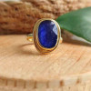 925 Sterling Silver Blue Sapphire stone Ring 925 Sterling Silver Blue Sapphire stone Ring