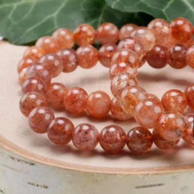 7mm sun Stone Bracelet