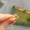 925 Silver London Blue Topaz Stone Ring 925 Silver London Blue Topaz Stone Ring