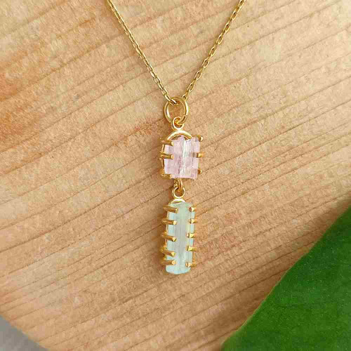 925 Silver Natural Tourmaline Pendant 925 Silver Natural Tourmaline Pendant