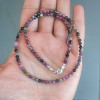 925 Sterling Silver Natural Tourmaline Necklace