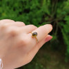 925 Silver Green Tourmaline Ring 925 Silver Green Tourmaline Ring