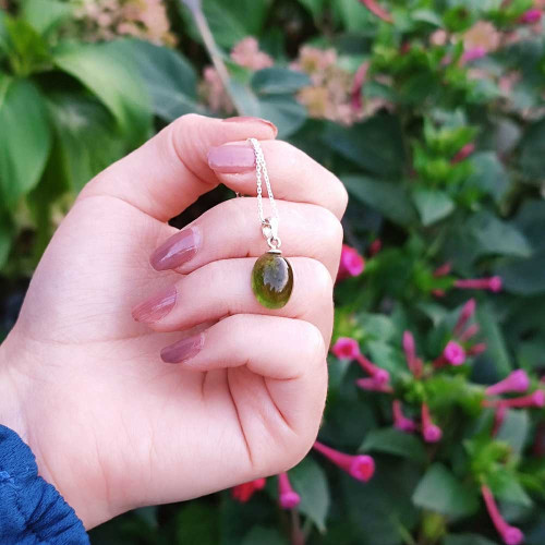 925 Silver Tourmaline Pendant