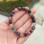 8mm Natural Colored Tourmaline Bracelet