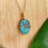 925 Sterling Silver Natural Turquoise Stone Pendant 925 Sterling Silver Natural Turquoise Stone Pendant