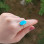 925 Silver Natural Turquoise Stone Ring