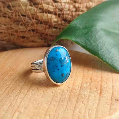 925 Silver Natural Turquoise Stone Ring