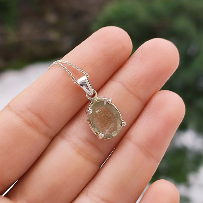 925 Silver Natural Zultanite Stone Pendant